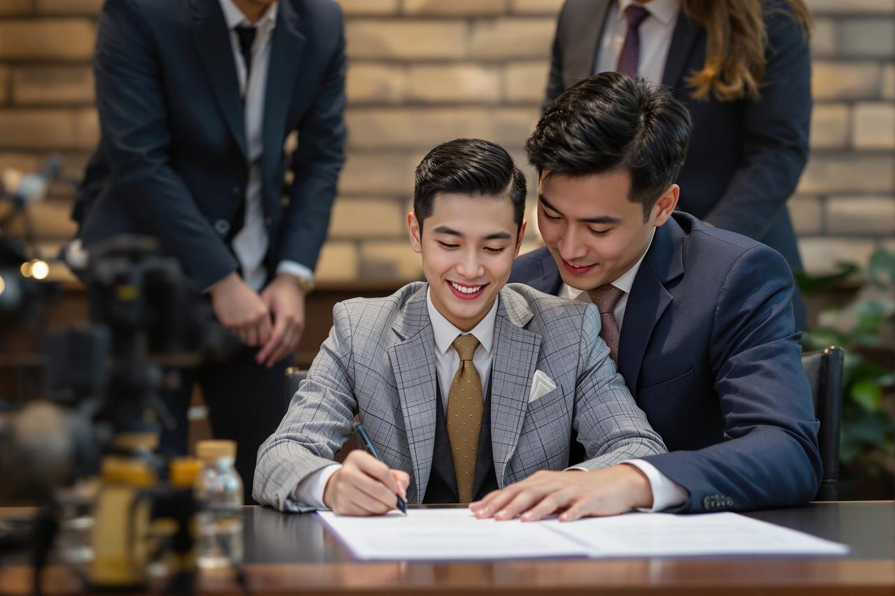 蜜芽视频签约新生代演员陈晓宇，将出演年度大剧《山海经》